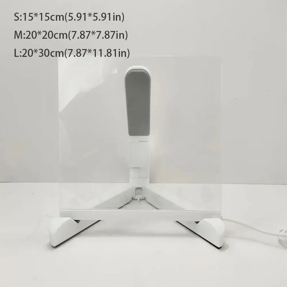 Tableau d'écriture LED coloré en acrylique USB, tableau d'affichage décoratif effaçable, tableau à dessin réinscriptible pour enfants