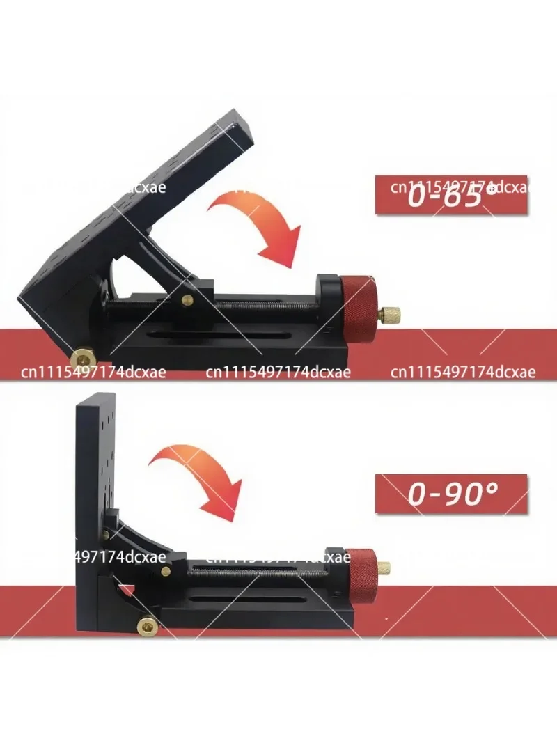 Adjustable Angle Tilt Punching Tool for Woodworking DIY - Tilt Platform Table Chair Legs Base Crafting Essential