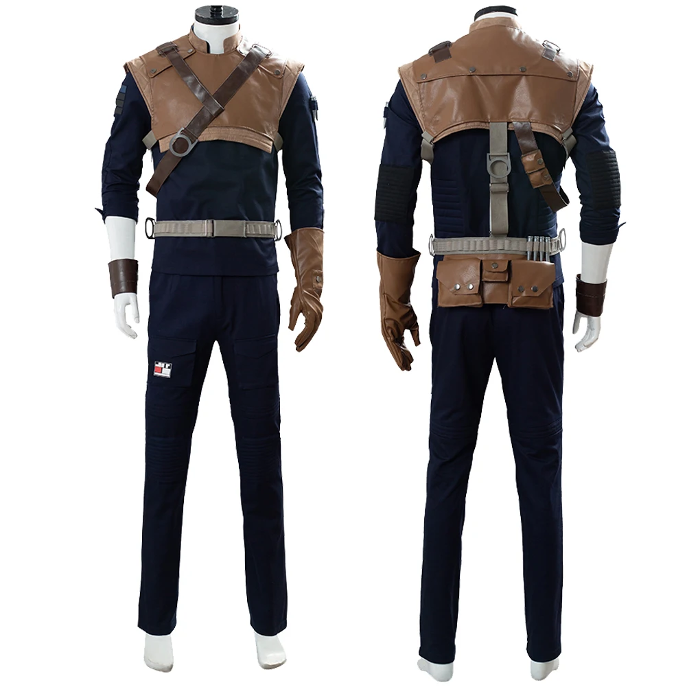 Cal Cosplay Traje para Homens, Disfarce de Batalha Espacial, Roupas Halloween, Roupas Fantasia, Roupas Masculinas