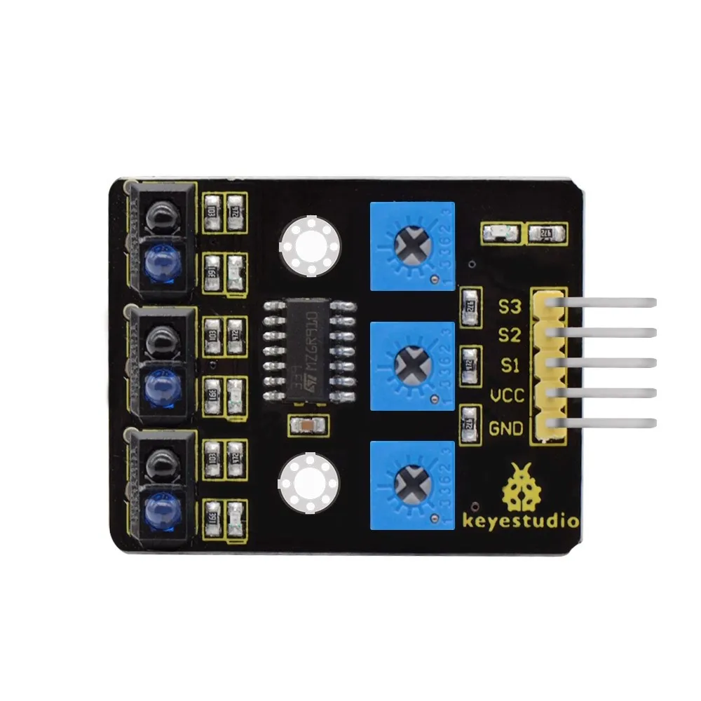 Picture 4: Keyestudio 3-channel Line Tracking Sensor Module for Arduino Robot Car DIY Electronic Accessories