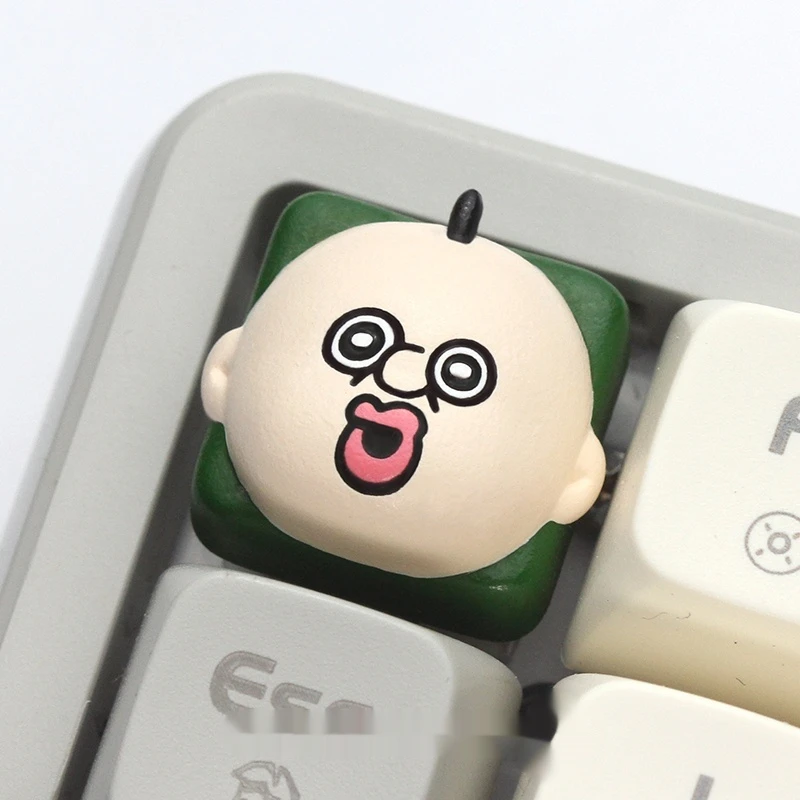 Bangbang And Yuzhis Daily Keycaps Personalized Resin Art Keycaps Gift Keyboard Keycaps B2ang Panda wallpaper engine Apex Dayz