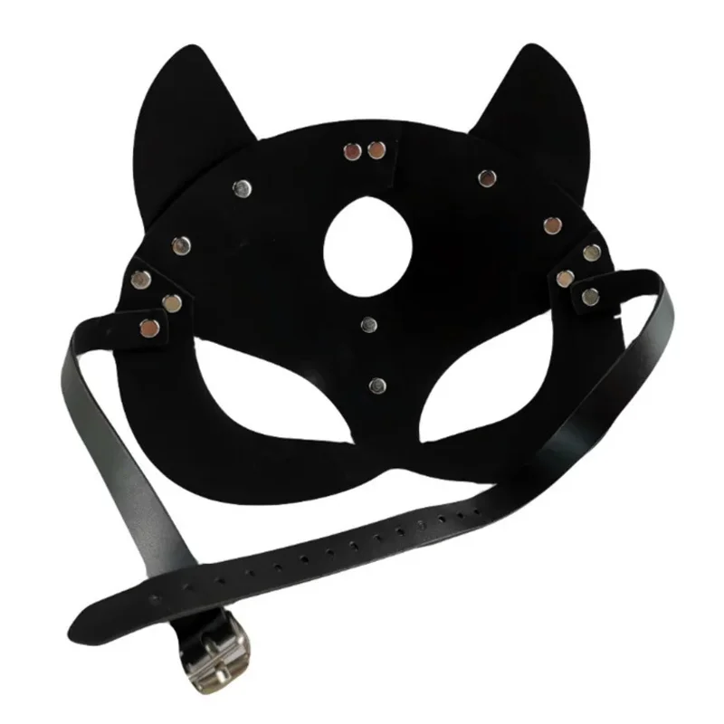 Sex Toys for Woman Cosplay Fox Tail Anal Metal   Half Cat Party Sexy Adult Mask Game