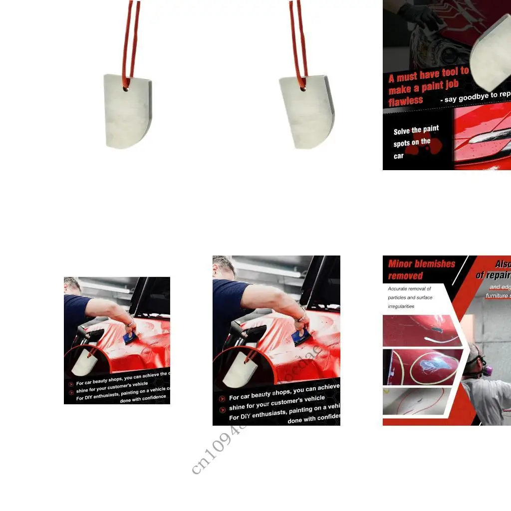 Car Paint Leveling Scraper Denibbing Tool Ergonomic For Precise Surfaces Work 