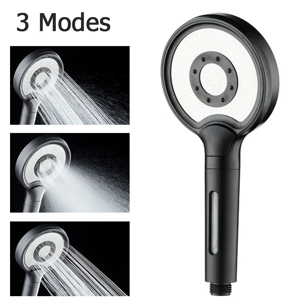 3 Modes Starry Sky Shower Head Filter High Pressure Large Flow Rainfall Spray Nozzle Water Saving Shower Bathroom Accessories