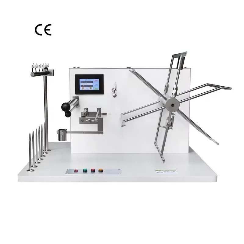 ASTM D2260 ISO 2060 Yarn Reel Tester Yarns Count Length Testing Machine ASTM D1907 DIN 53830 Skein Winding Measuring