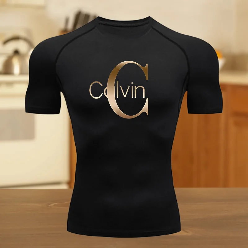 

Clothing Fitness Compression Summer T-Shirt Men Tops Bat Printing TShirts Quick-Drying Gym Sportswear Jersey Tee for Running gym