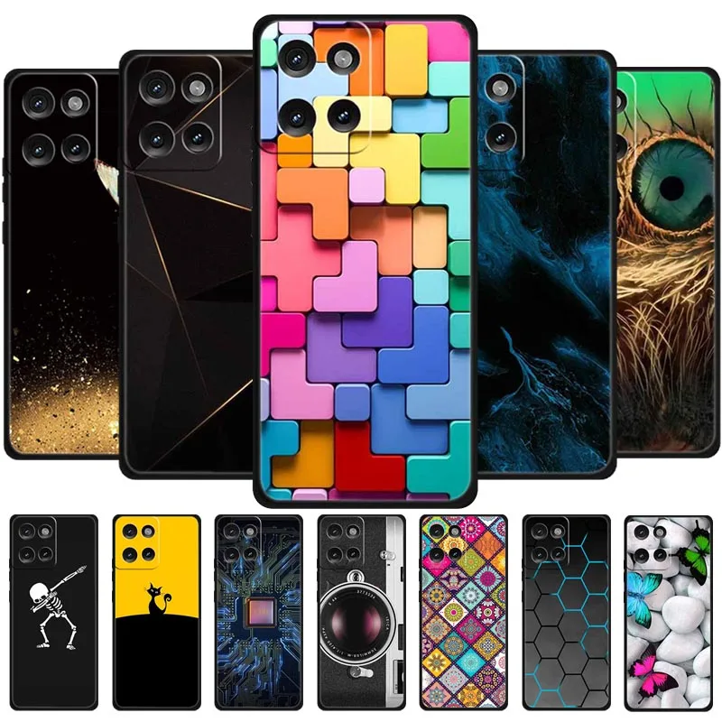 For Motorola Moto G15 Case Luxury TPU Soft Silicone Back Cover Phone Cases for MotoG15 Lovely Protector Colorful Cool New Coque