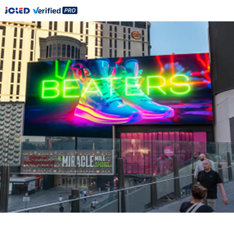 High Resolution Fixed Installation P6 P8 P10 Giant Outdoor LED Digital Advertising Billboard Display