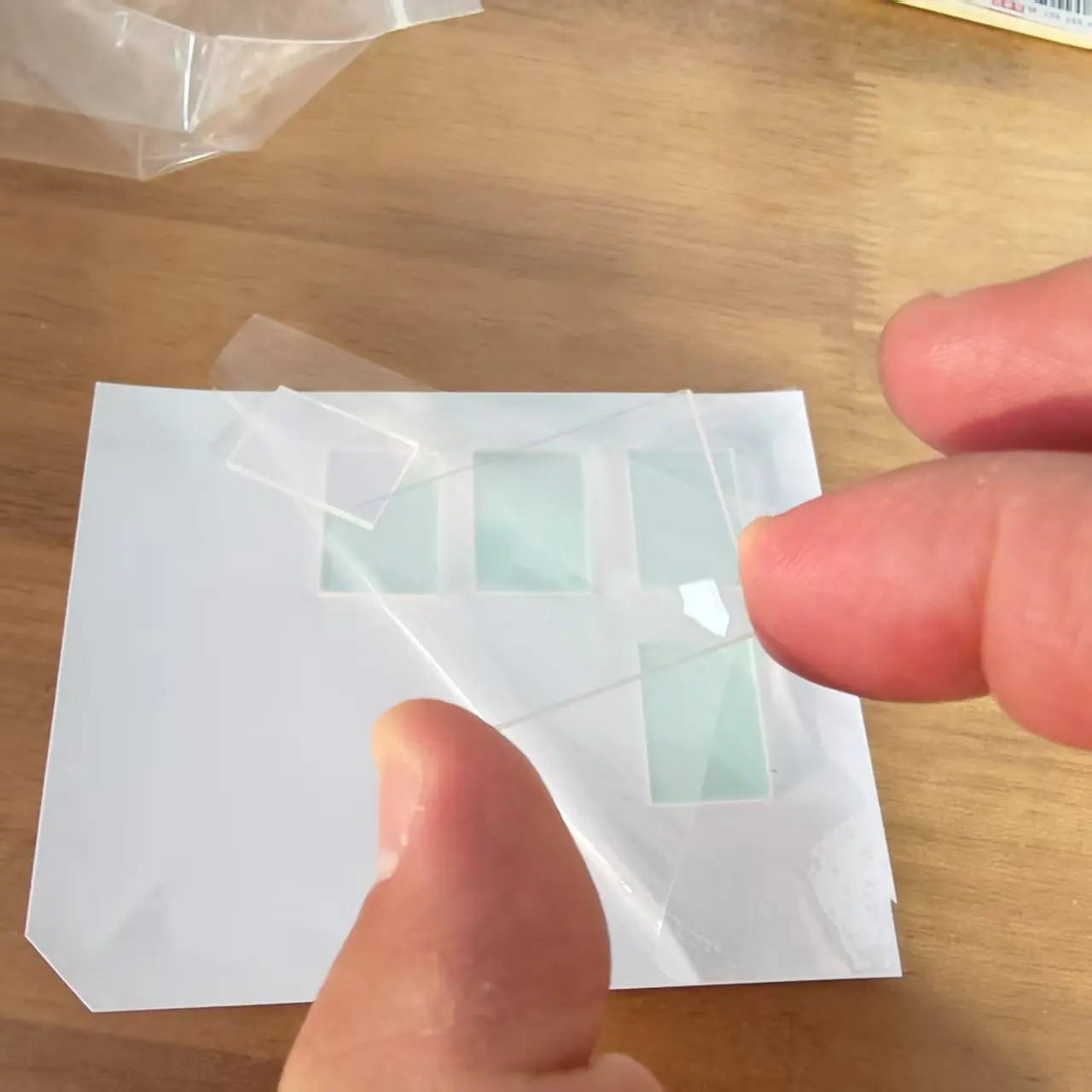 One Piece UV IR Cut 400nm To 700nm Visible High Pass Optical Filter Coating Glass For Sony A6000 Camera
