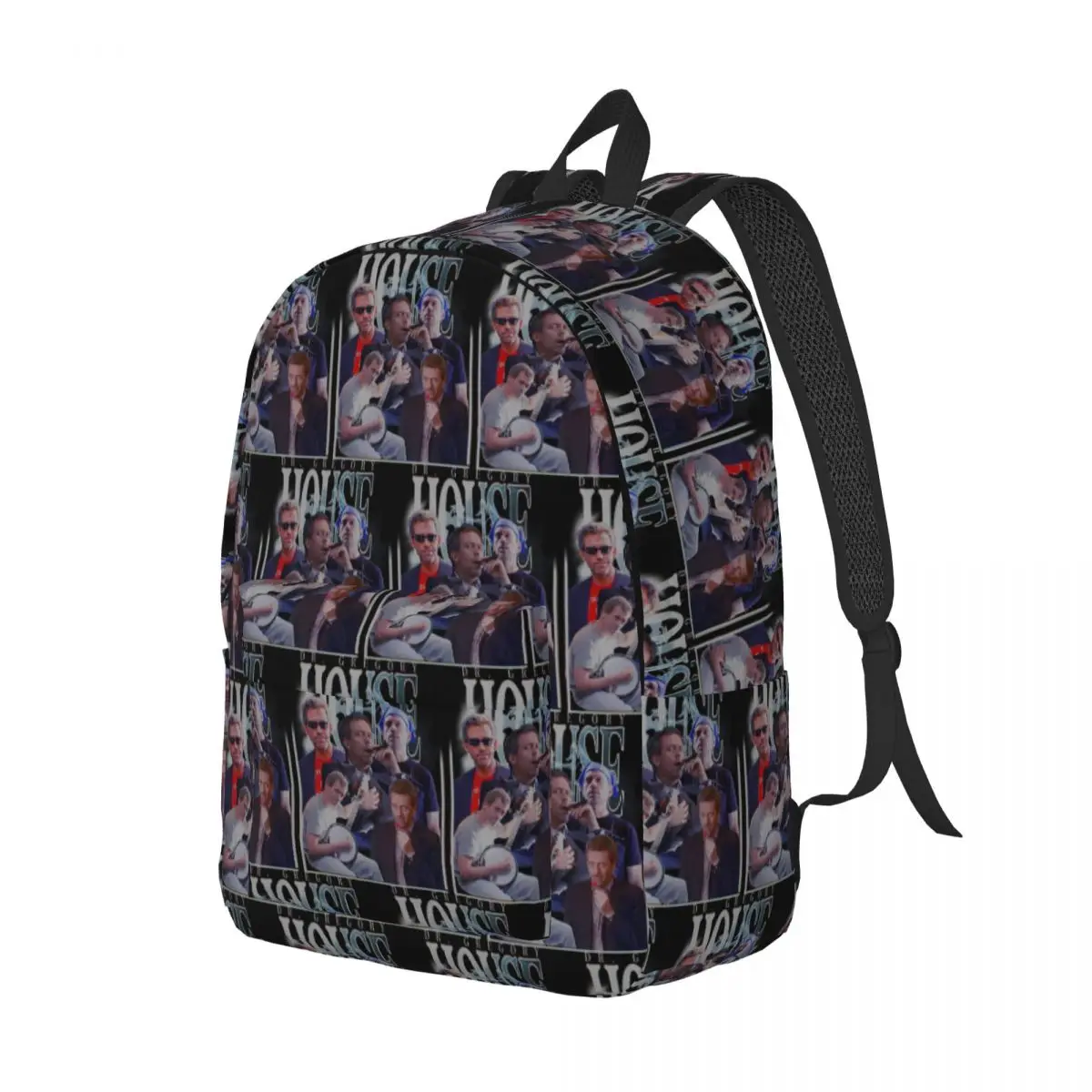 

House M.D Backpack Daypack Large Capacity Kids BookBag School Bag Shoulder Bags for Men Women
