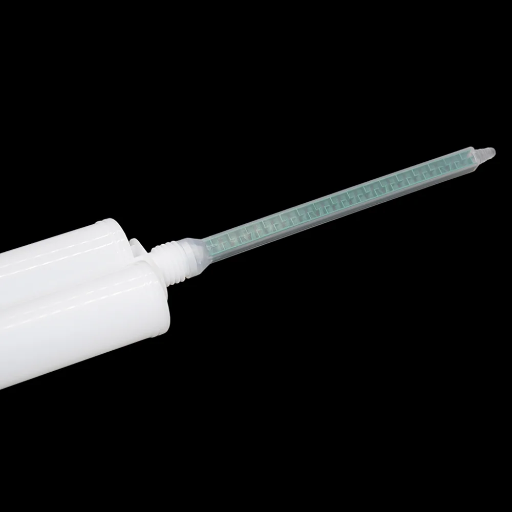 

Static Mixing Nozzles AB Glues Mixer 186mm Epoxy Resin Adhesives Square Mixing Tube for 200ml 400ml 1:1 Two Component Cartridges