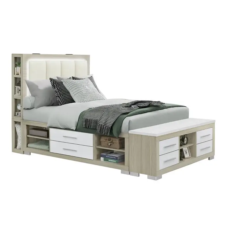 White Modern Bedroom Set 2