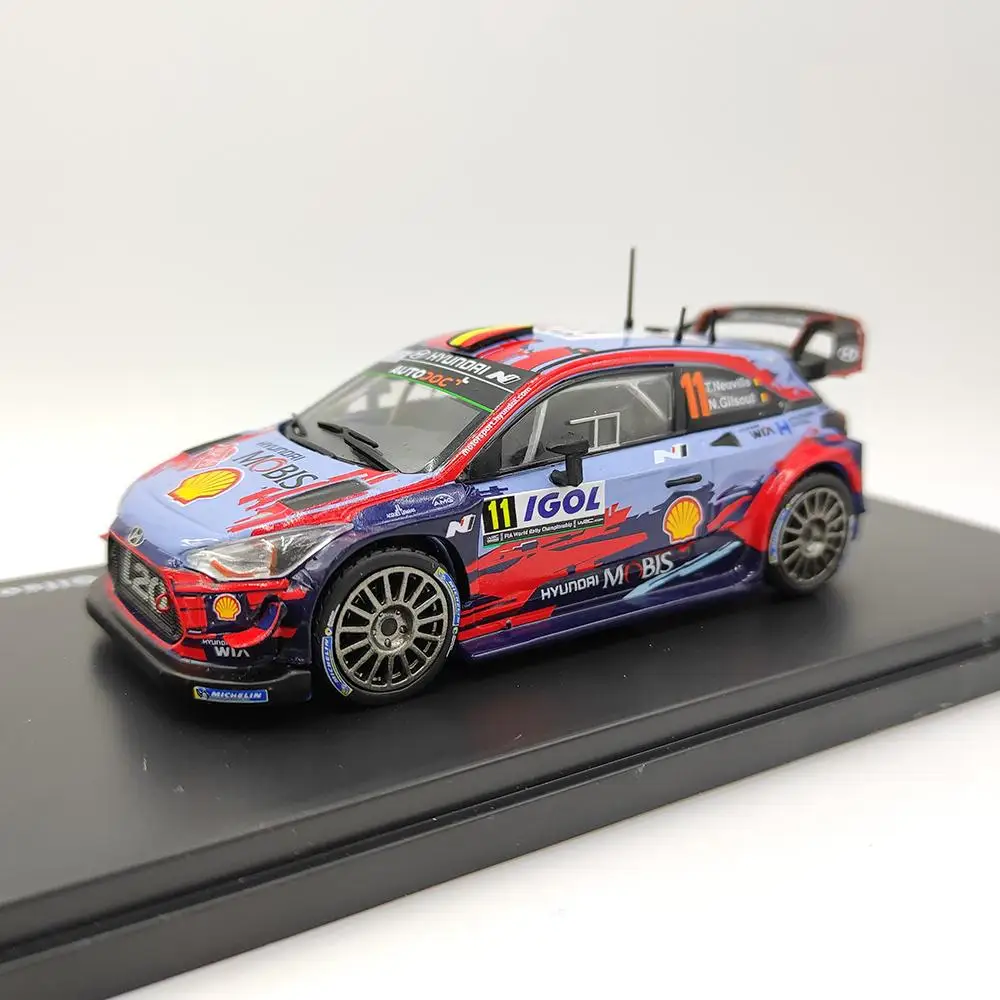 

Diecast IXO 1:43 Scale Hyundai I20 WRC 2019 Hyundai Rally Alloy Car Model Collectible Toy Gift Souvenir Display Ornament