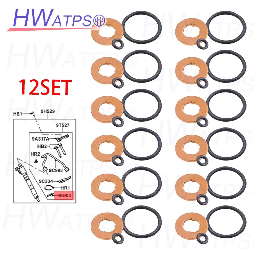 

LR032818 injector seal repair kit For FIAT DUCATO PEUGEOT FORD MONDEO OPEL BMW LAND ROVER ALFA ROMEO SUZUKI MERCEDES-BENZ