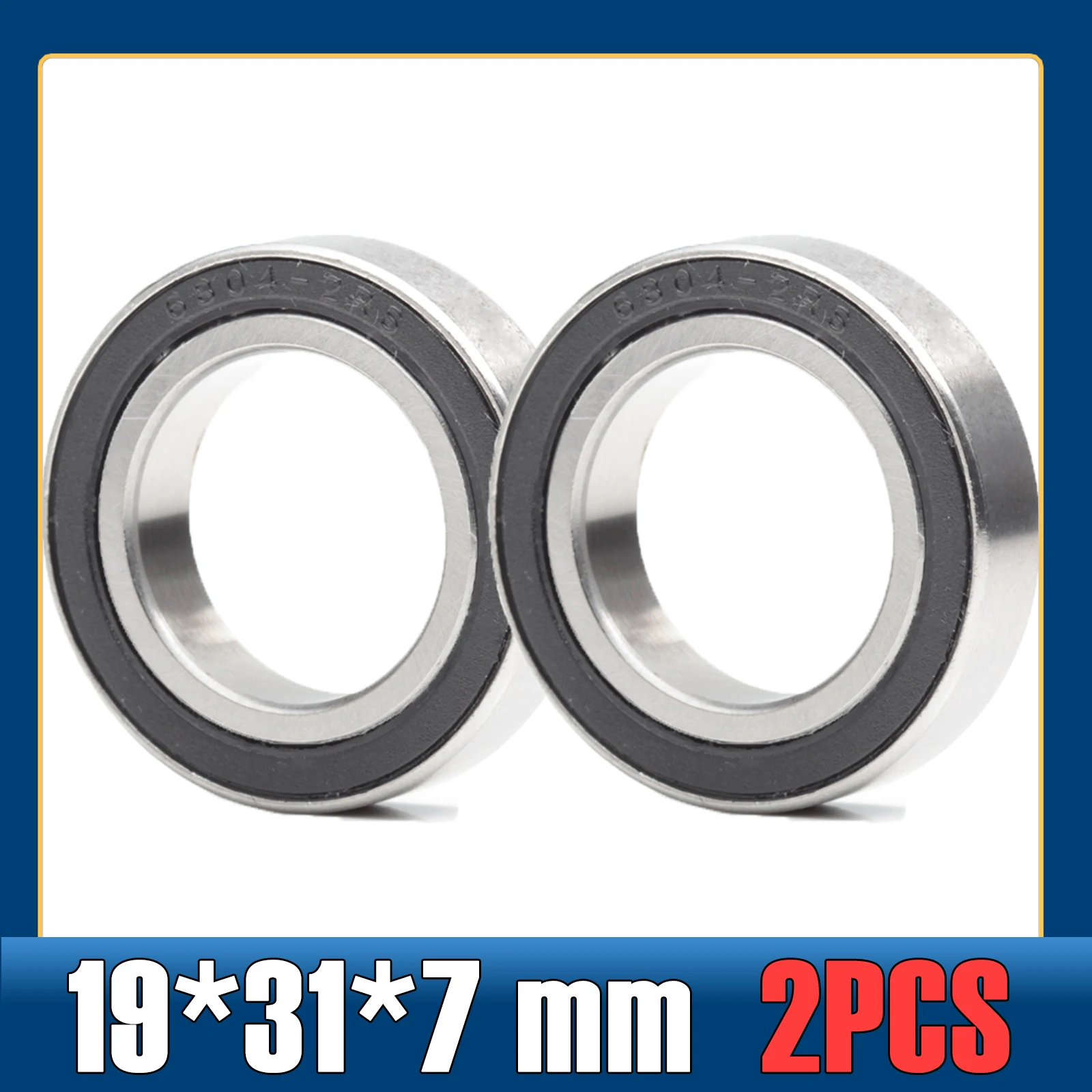 19317 Non-standard Ball Bearings ( 2 PC ) Inner Diameter 19 mm Outer Diameter 31 mm Thickness 7 mm Bearing 19317 Size 19*31*7 mm