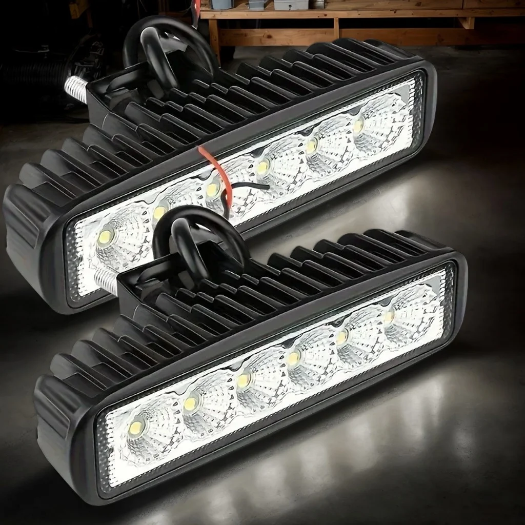 

1PC Super Bright LED DRL Light with Black Cover - Waterproof No-Battery Design for Cars, SUVs & Trucks