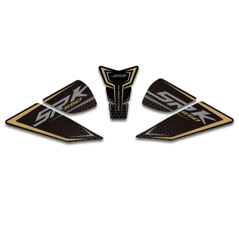 

Motorcycle Tank Pad Protector Leather Glaze Stickers Accessories for QJMOTOR SRK 550