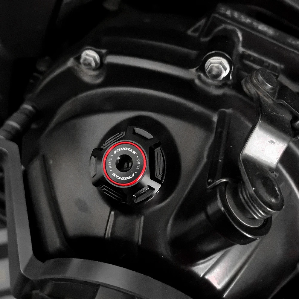 ل BMW F900GS F900XR F900R مغامرة F900 GS XR R 2020-2024 2025 2026 CNC دراجة نارية زيت المحرك غطاء مرشح غطاء فتحة تعبئة الزيت