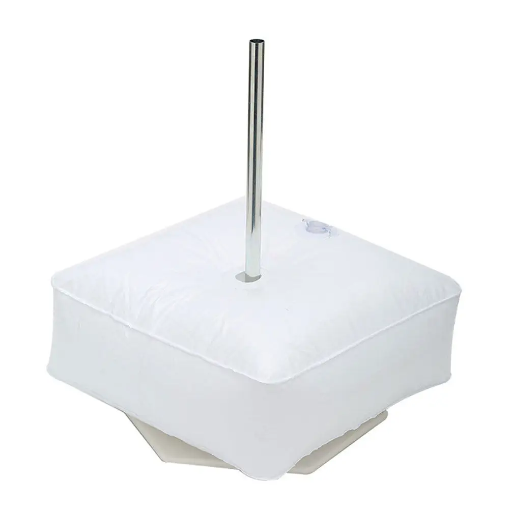 Water Bag Base for Sun Umbrella Flag Stand Outdoor Canopy Tent Weights Windproof Water Weight Pouch Portable Lightweight Plastic
