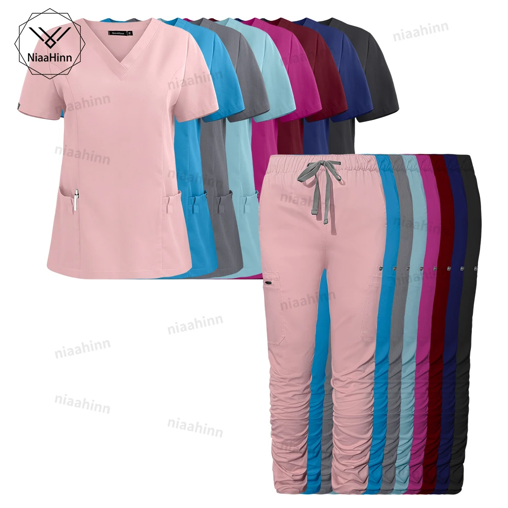 

Hot Sales Medical Uniforms Women Lab Coat Pet Clinic Hospital Work Clothes Hospital Accessories Pediatric Nursing Scrub Workwear