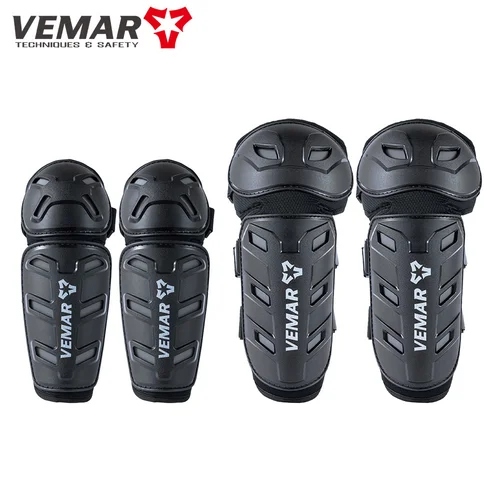 Imagen 1 del producto VEMAR-rodilleras antiimpacto para motocicleta, protectores de codo para Motocross, DH, MTB, Dirt Bike, ciclismo