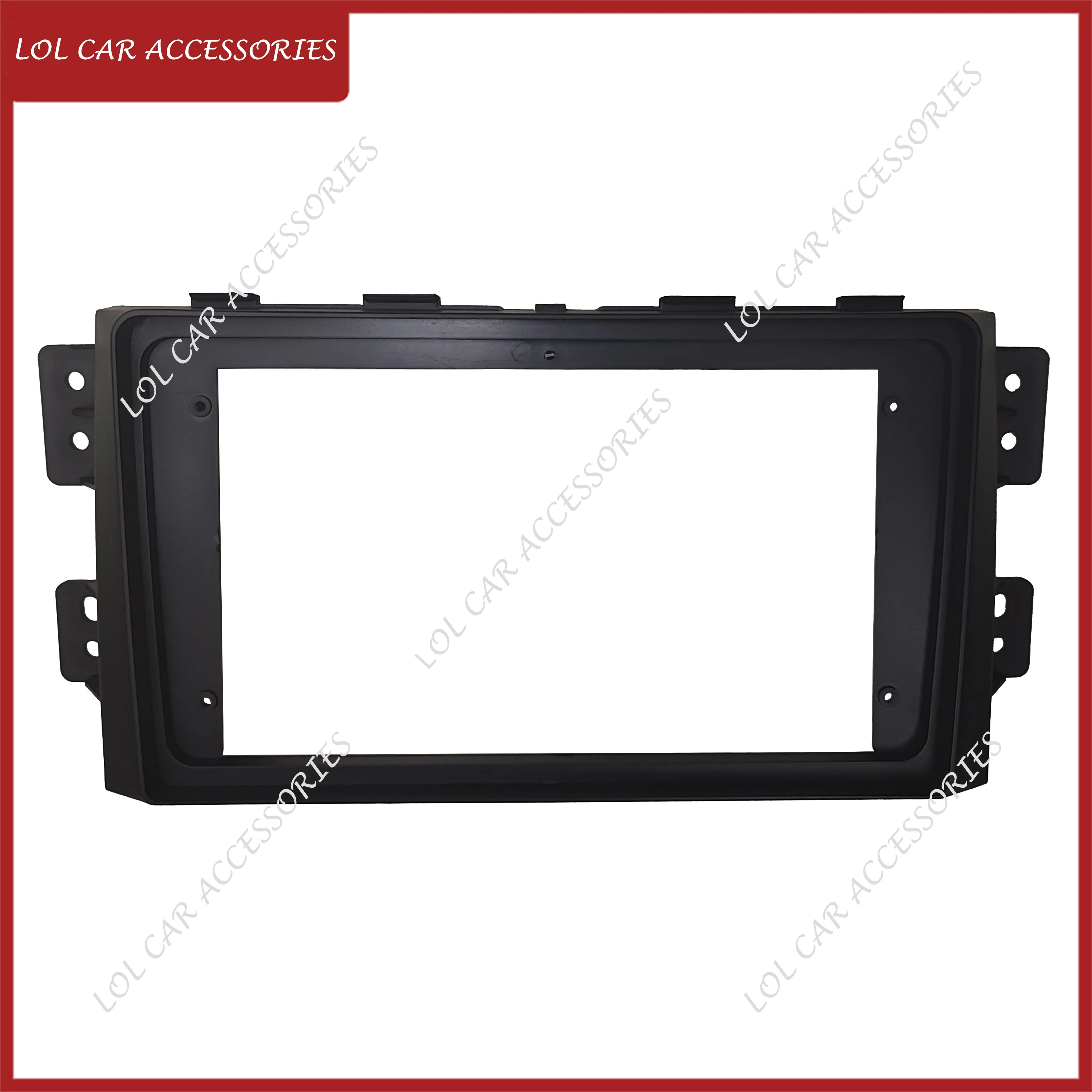 9 Inch For KIA Borrego 2017 Auto Car Radio Stereo GPS MP5 Android Player Install 2 Head Unit Din Panel Fascia Dash Frame Cover