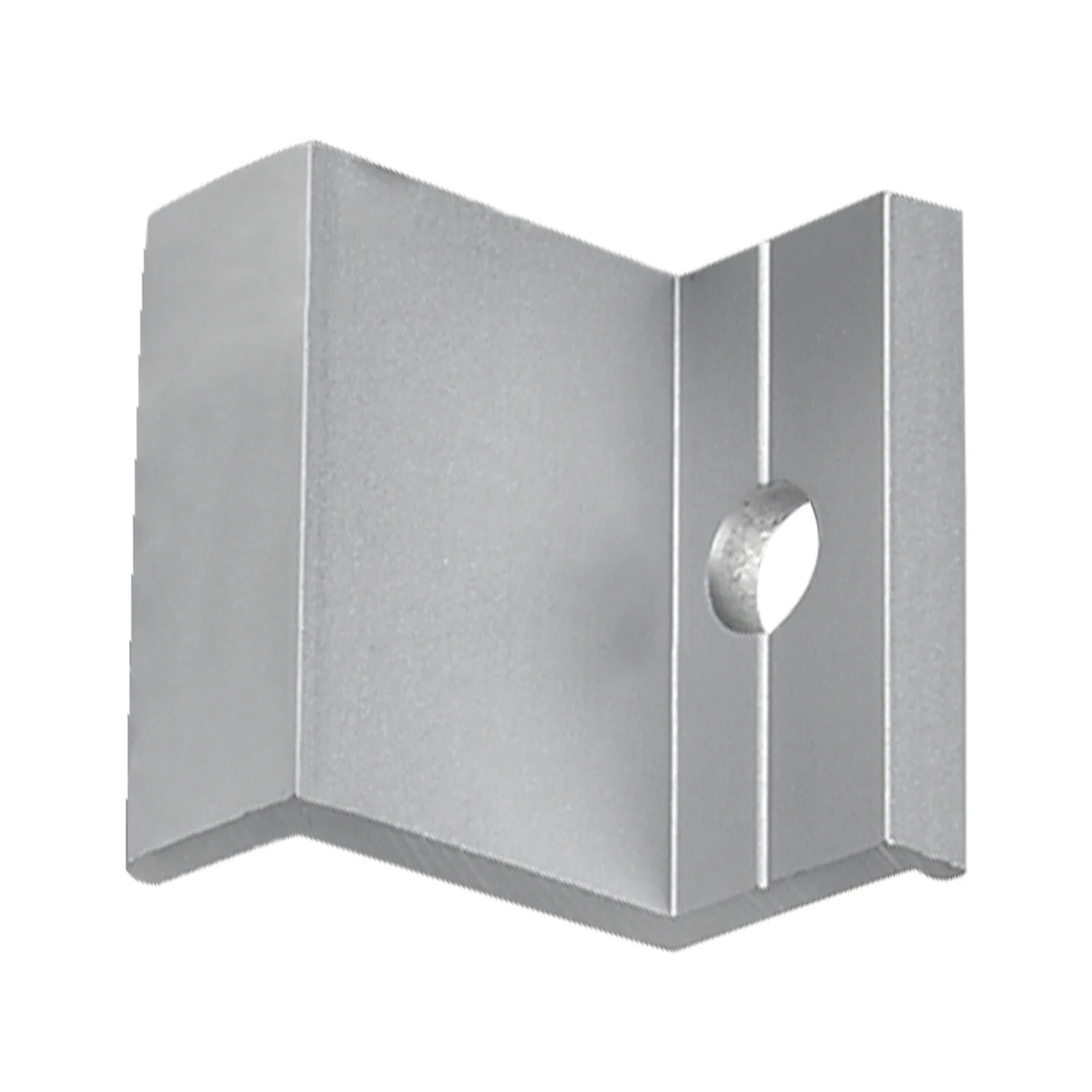 10Pcs Solar Photovoltaic Brackets Aluminum-Alloy Clamp For Solar Module Solar Panel Racking Mounts Accessories PV End Clamps