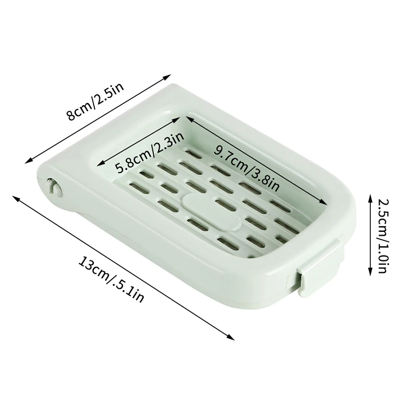 1pcs Multifunctional Soap Bubble Box High Elasticity Mesh Soap Drain Box Soap Storage Box Household Cleaning Tools