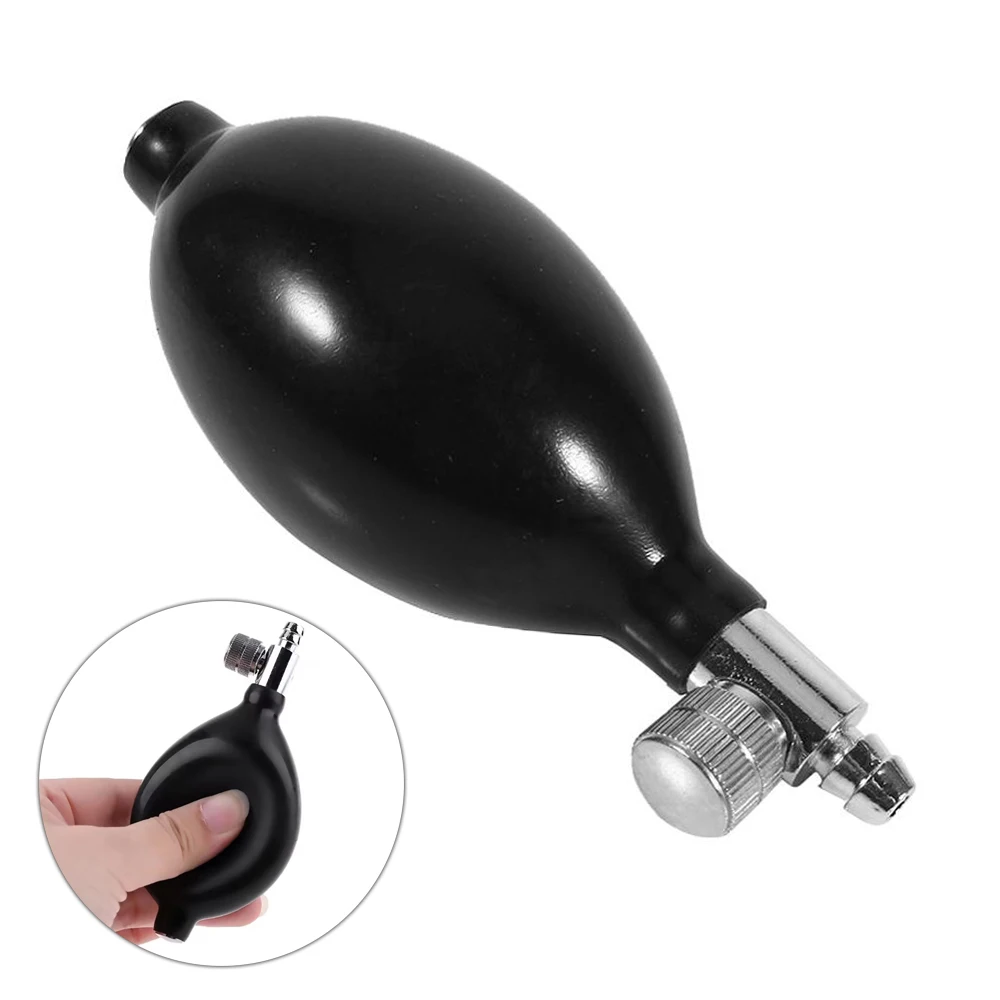 Medical Sphygmomanometer Ball Air Inflator Pneumatic Balloon Bulb Pump Accessory for Manual Blood Pressure Cuff Cervical Tractor