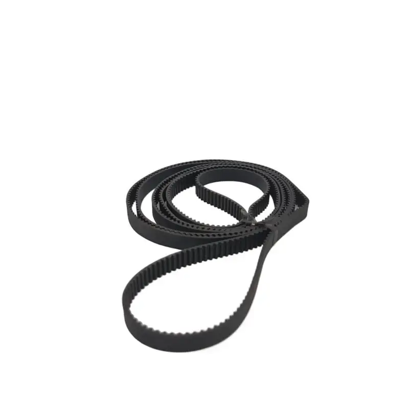 

S2M 1224 Synchronous Belt S2M-10 Closed-loop Rubber Timing Belts Width 15mm 20mm 18mm STD Black Timing Belt Length 1224mm