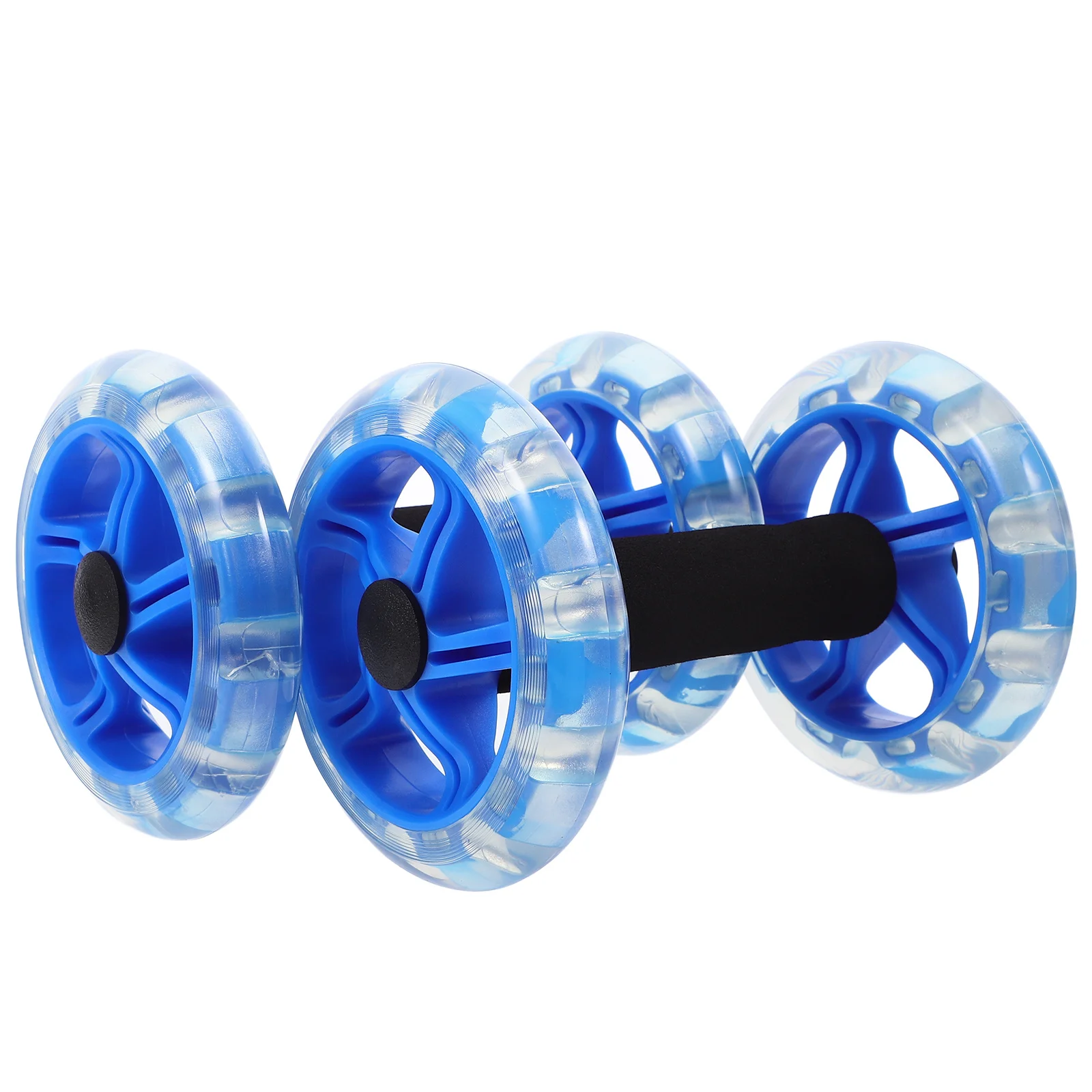 

for ABS Training and Endurance Blue Compact Fitness Wheel Ideal for Calorie Burning At Home