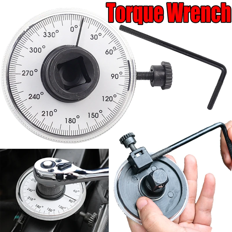 Torque Wrench Set Torque Meter Scale Dial Auto Service Inspection Equipment High Precision Torque Angle Measurement Hand Tools