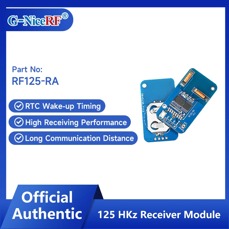 G-NiceRF | 2PCS RF125-RA Full-featured Wireless Wake-up Module Low Power Consumption
