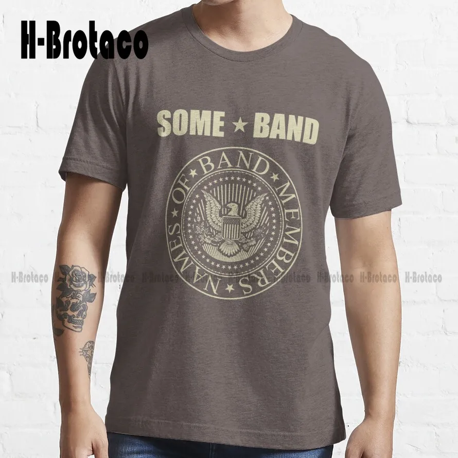 Funny Some Band Ramone Parody  T-Shirt Men Shirts Custom Aldult Teen Unisex Digital Printing Tee Shirts Fashion Tshirt Summer 