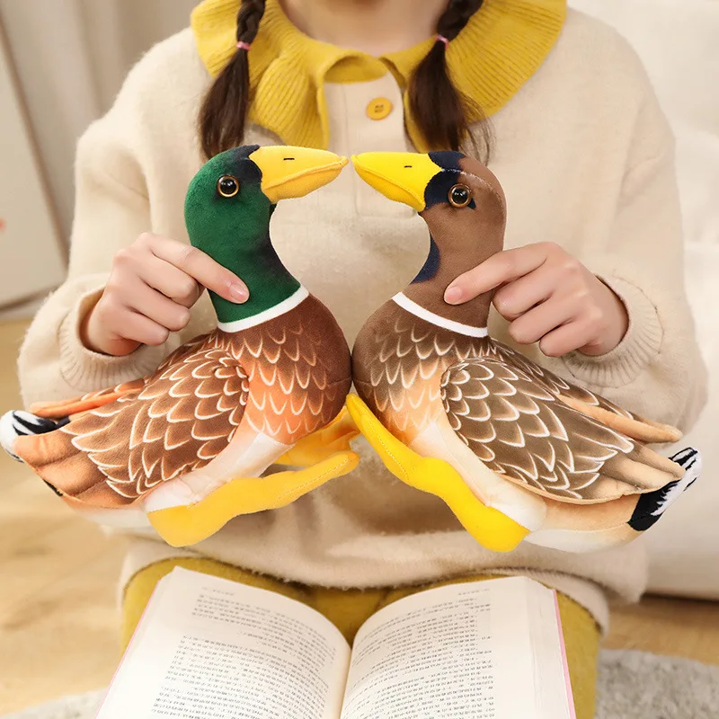 

Couple Mandarin Duck Children Plush Toy For Kid Birthday Gift