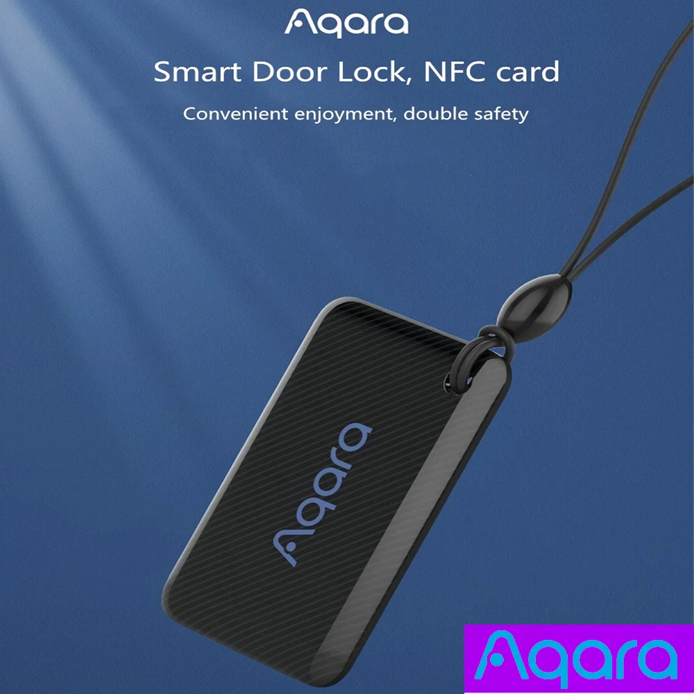 Aqara Smart Door Lock NFC Card for Original Aqara Smart Door Lock N100 N200 P100 D200 Series EAL5+ Level Safety Program Control