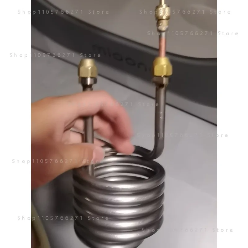 Stainless Steel Coil Titanium Copper 304 Bent Capillary Head Cooling Brewing Beer Condensation