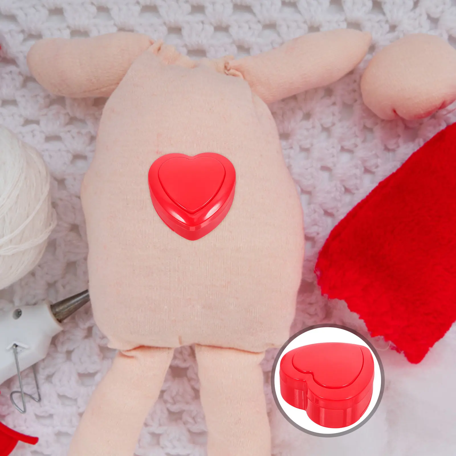 

Симулятор сердцебиения Heartbeat Box в форме сердца, на батарейках, для детей и домашних животных, успокаивающий при сне, игрушка-антистресс для детей