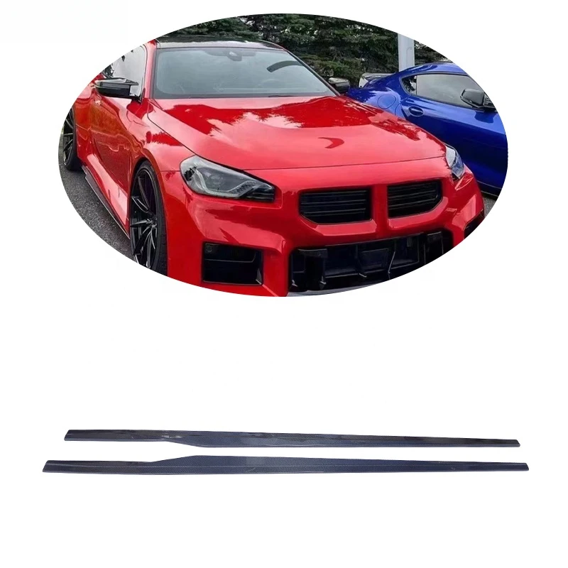 

Hot Selling Double Sided Carbon Fiber R44 Style Skirts for Side Skirt Lip