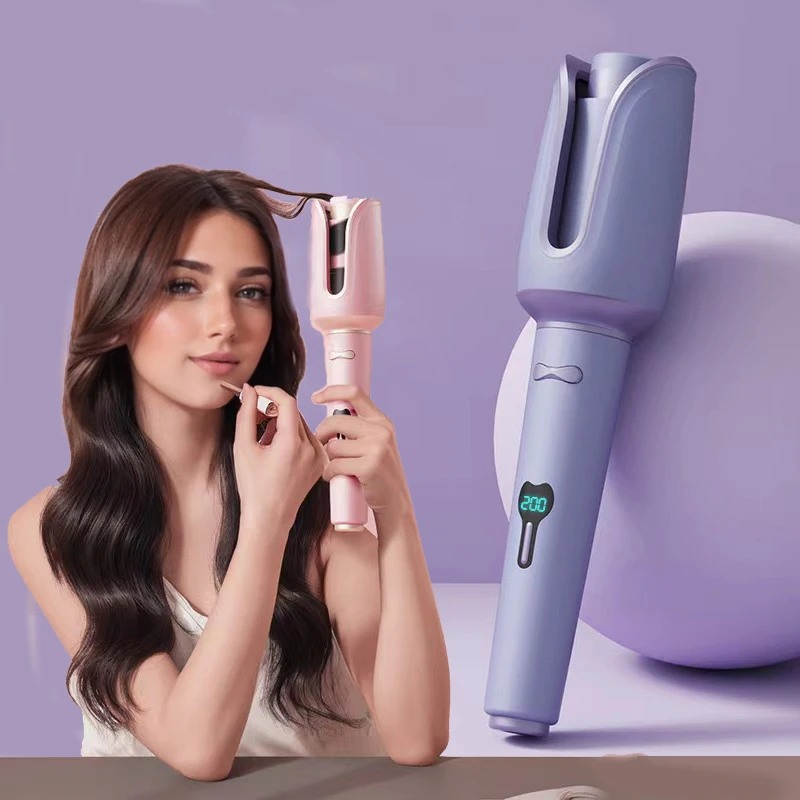 

Rose Automatic Curling Iron Does not Hurt Hair Conditioner Wavy Volume 4 speed smart temperature control Curling iron