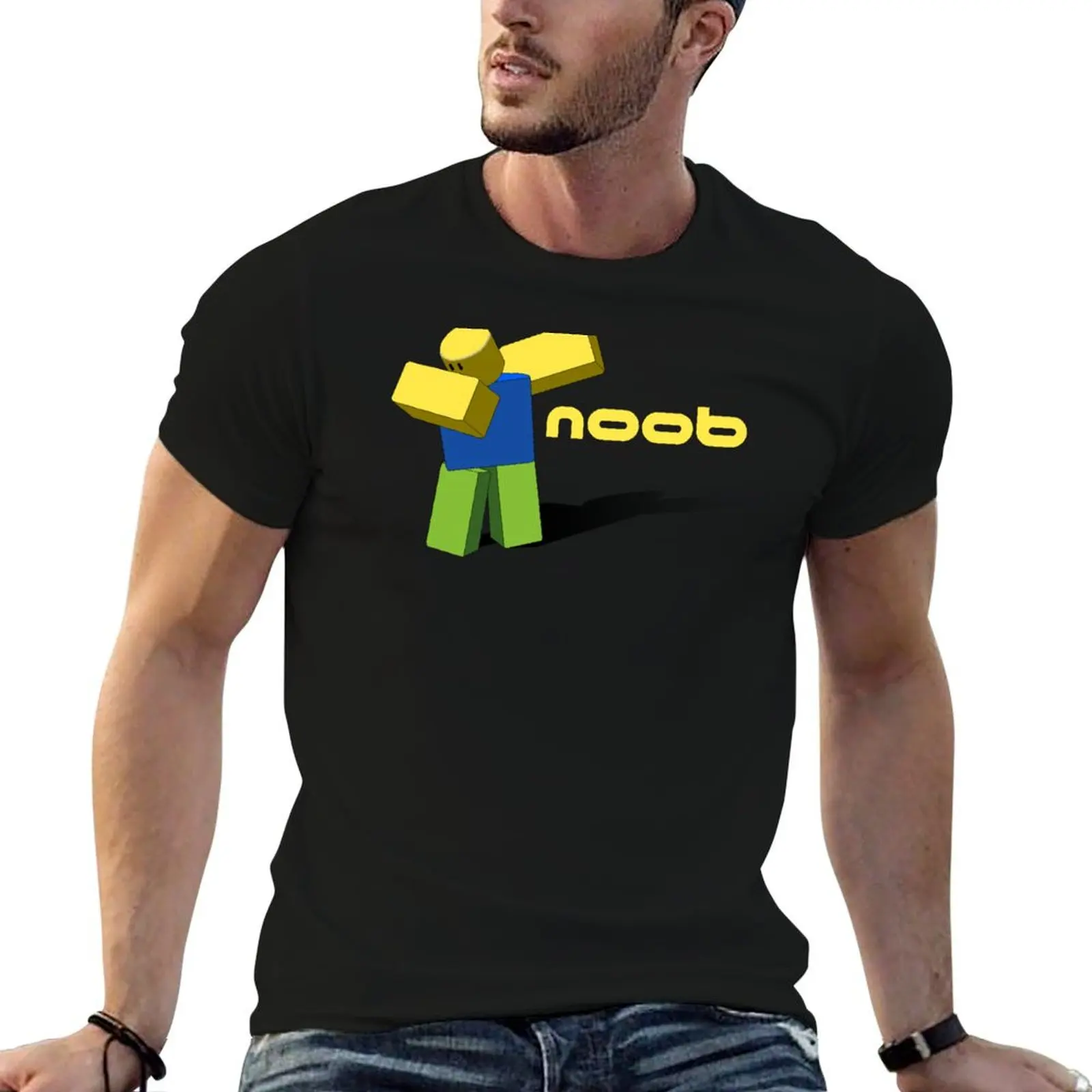 

Noob Dab T-Shirt man t shirts for men casual funny t shirts dark humor mens graphic t shirts T-shirt
