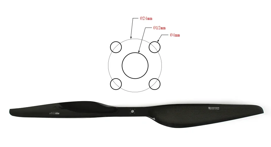 Tmotor OEM 50-60 Inches Propeller Marine Propeller Big Dr-one Propeller Blades