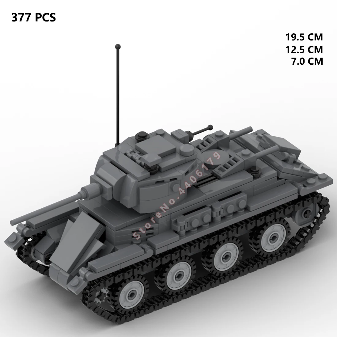 hot military WW2 technical vehicles Soviet Union Army B-T7 fast tank war weapons equipment bricks model Build Blocks toys gift