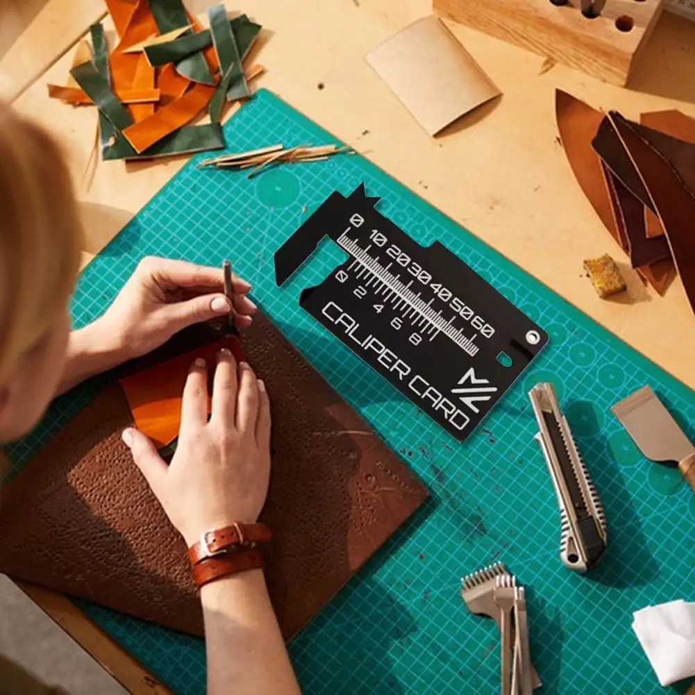 عالية الدقة المحمولة الورنية الفرجار 8 سنتيمتر القياس اليدوي اليد حاكم أداة دقيقة صغيرة للمنزل DIY بها بنفسك إصلاح الحرفية #4