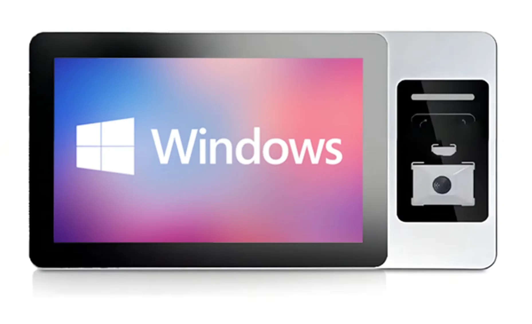 

10.1 inch windows computer terminal display industrial control IP65 touch screen MES product facial recognition C/ID/NFC