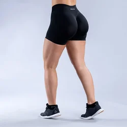 NVGTN Impact Shorts Seamless Half Pants Women Soft  Fitness Outfits Yoga Pants Gym Running Bike Wear