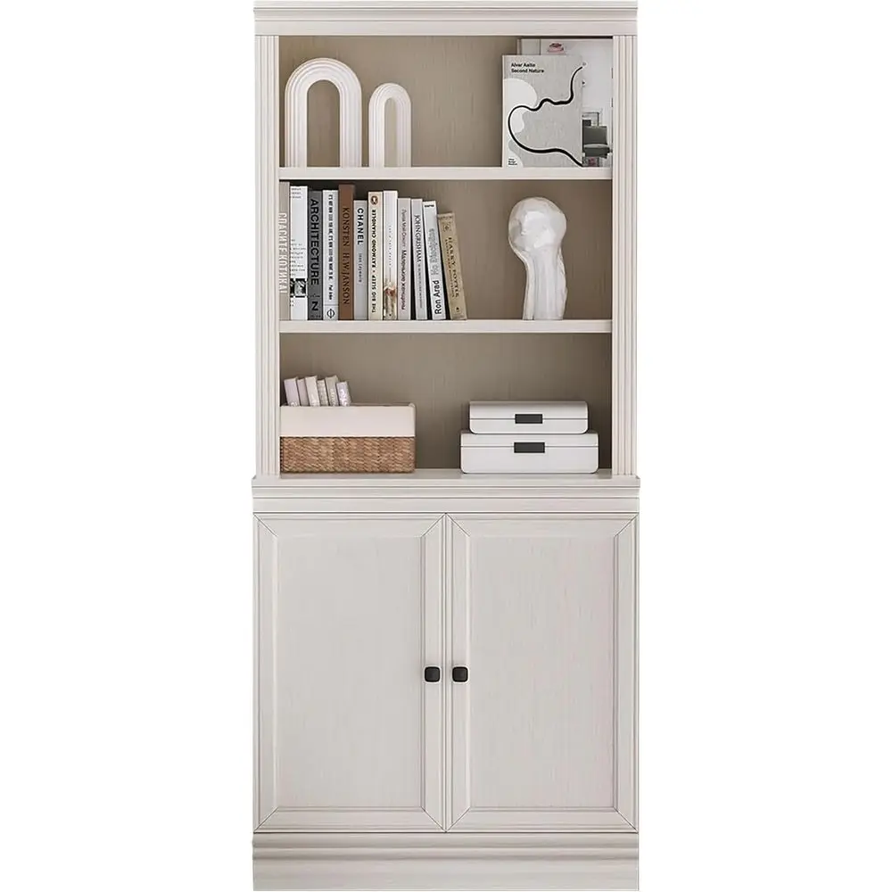 

5-Tier Deep Storage Bookcase with Adjustable Shelves for Home Office, Living Room, and Bedroom