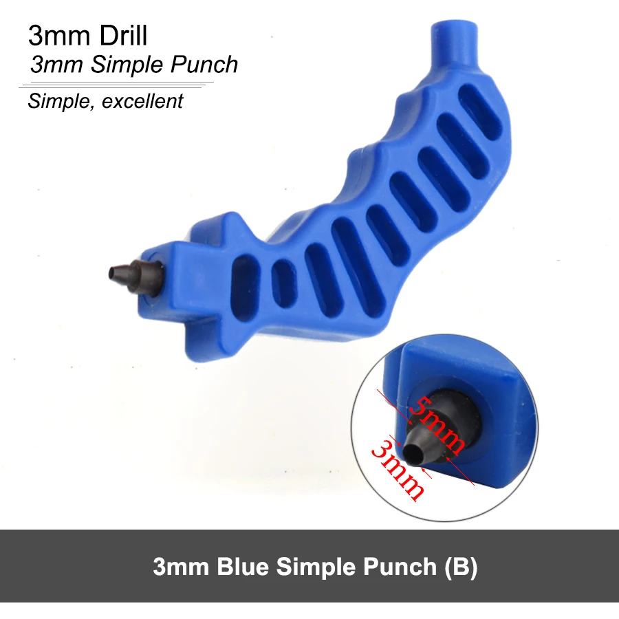 High Quality 3mm 8mm Drill Hose Tubing Hole Punch Drilling Tool Garden Water Irrigation Plumbing Pipe Connection Fitting Puncher