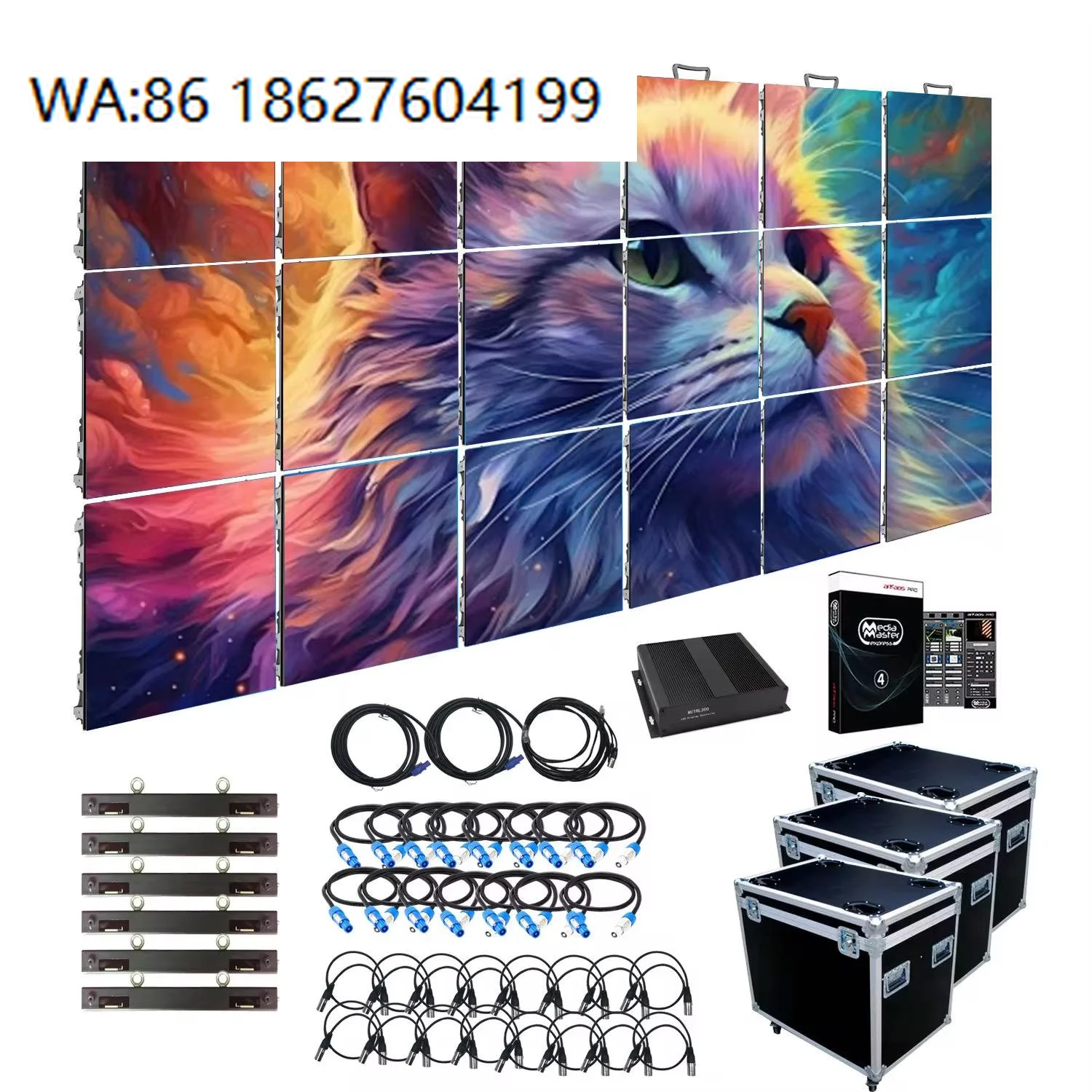 smd rgb full color LED module Outdoor P391 Church Led Display P29 P2 DJ Stage Backdrop Rental Led Panel P3 P26 5m X  Portable