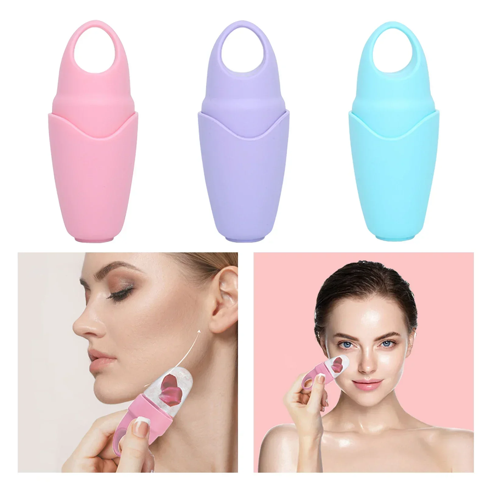 Ice Facial Roller Skin Care Beauty Lifting Contouring Tools Ice Cube Trays Ice Globe Balls Face Skin Beauty Tool Facial Roller